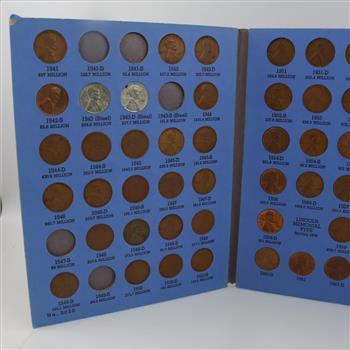US Pennies, 49+ Pieces