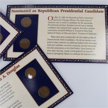 US Penny And Stamp Set, 3 Sets