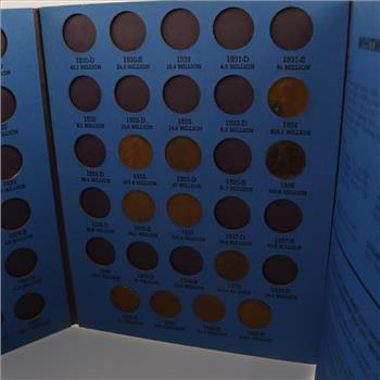 US Penny Collection Booklet, 100+ Pieces