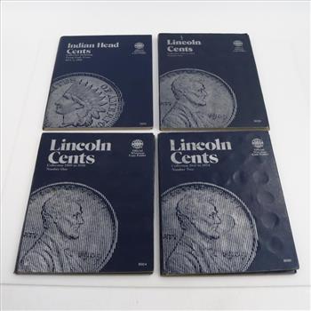 US Penny Collection Booklet, 100+ Pieces