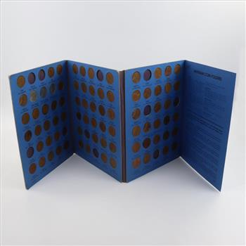 US Penny Collection Booklet, 100+ Pieces