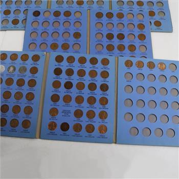 US Penny Collection Booklets, 100+ Pieces