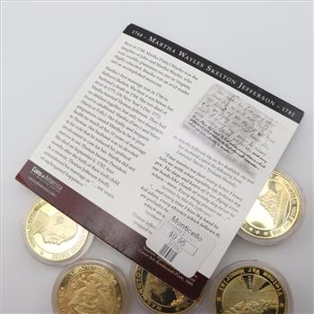 US Presidential Souvenir Tokens And Coins