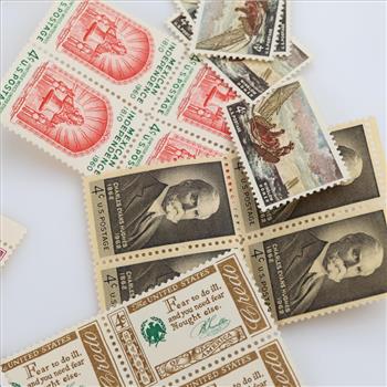 US Stamps, 40+ Pieces