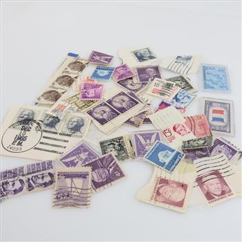 US Stamps, 45+ Pieces