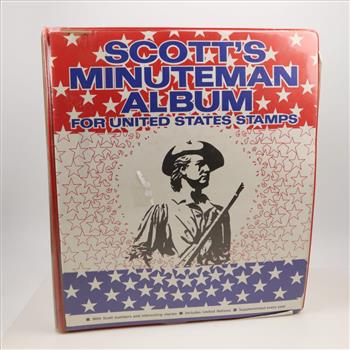 US Stamps In Book, 2+lbs