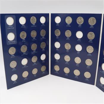 US State Quarters Collection Booklet, 32+ Pieces