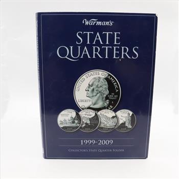 US State Quarters Collection Booklet, 32+ Pieces