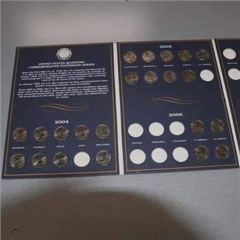 US Statehood Quarters, 31 Coins, Incomplete Set
