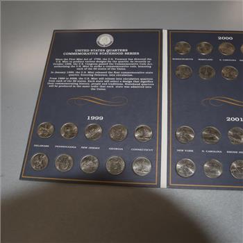 US Statehood Quarters Collector's Set, 50 Coins