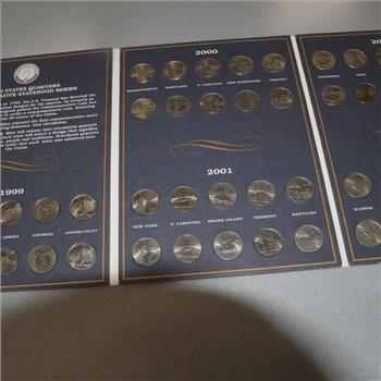 US Statehood Quarters Collector's Set, 50 Coins