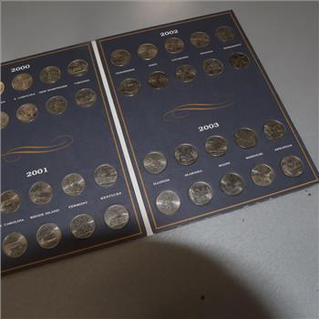 US Statehood Quarters Collector's Set, 50 Coins