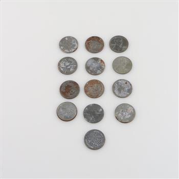 US Steel Pennies, 10+ Pieces