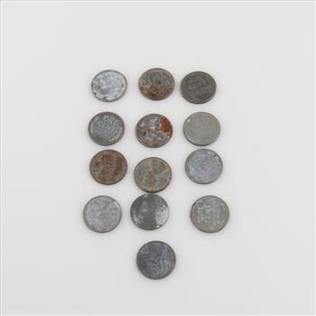 US Steel Pennies, 10+ Pieces