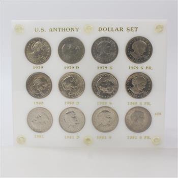 U.S. Susan B. Anthony Dollar Set