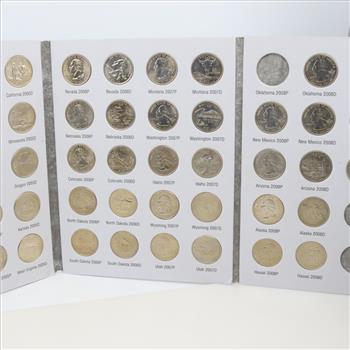 US Washington Quarters State Collection 2004-2008 Volume II, 52 Coins