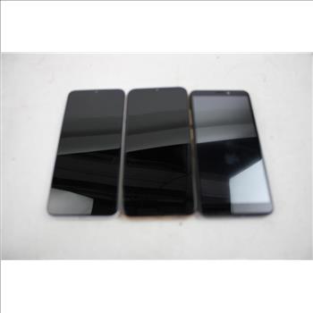 Used Cell Phone Lot, 3 Pieces, Sold For Parts