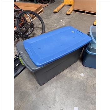 Used Plastic Storage Bins