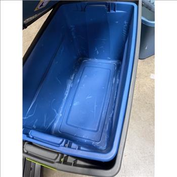 Used Plastic Storage Bins