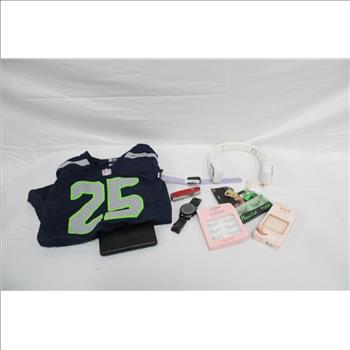 Used Seahawks Jersey, Neck Fan, Swiss Army Knife And More