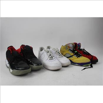 Used Shoes Lot, 3 Pieces
