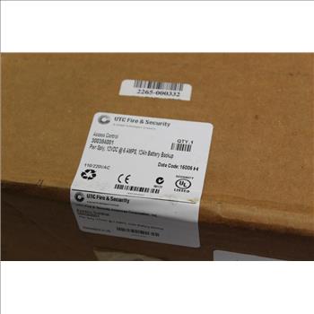 Utc Fire & Security Access Controller Battery Backup 300384001 Power Supply