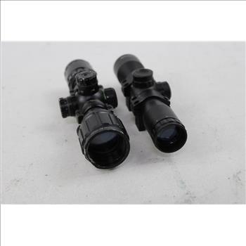 UTG 3-9x32 AO Scope, And Leapers 4x32 Scope, 2 Pieces