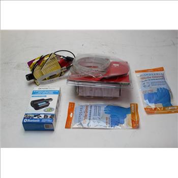 Utilitech LED Light Strip, Battery Cable Saver+more Bulk Lot 7 Pieces