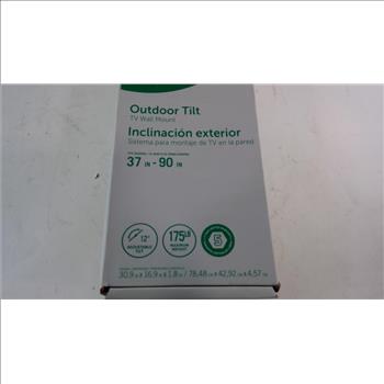 Utilitech Outdoor Tilt TV Wall Mount, 2 Pieces