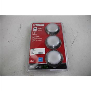 UtiliTech Puck Lights, Enbrighten Smart Switch, Bellance Robe Hook, 3 Pieces