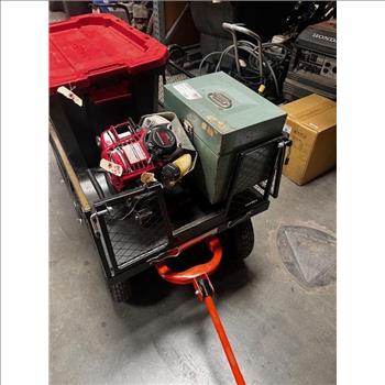 Utility Cart With Honda GX 35 Motor And More