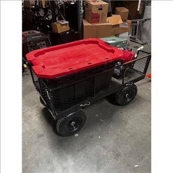 Utility Cart With Honda GX 35 Motor And More