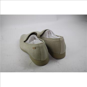 Uubaris Men's Beige Loafers, Size 12