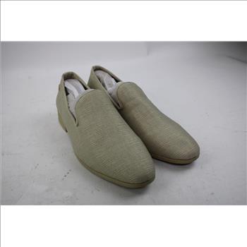 Uubaris Men's Beige Loafers, Size 12