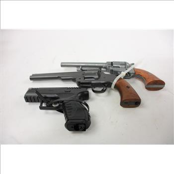 UX Pistol Bb Gun With Revolvers, 3 Pieces
