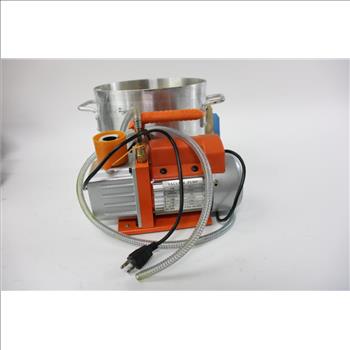 Vacuum Pump And Pot, 2 Pieces