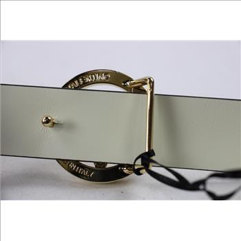 Valentino White Belt