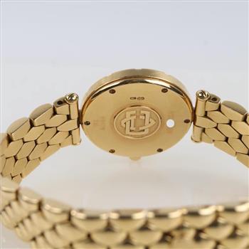 Van Cleef & Arpels 18kt Gold La Collection Watch-Evaluated By Our Certified Gemologist-AGS/GIA