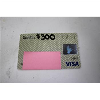 Vanilla $300 Visa Gift Card