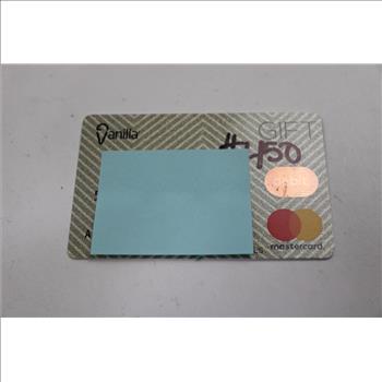 Vanilla Gift Card $450