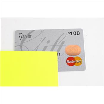 Vanilla Gift Mastercard Gift Card, $100.00