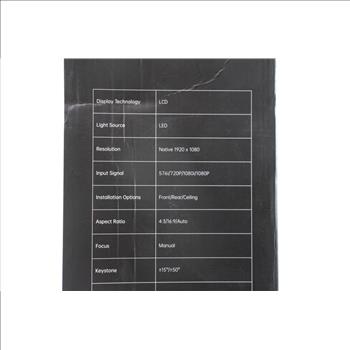 Vankyo Performance V630W 1080P Full HD Video Projector