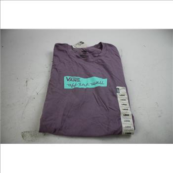 Vans Logo Long-Sleeve Shirts, T-Shirt, Large, 3 Pieces