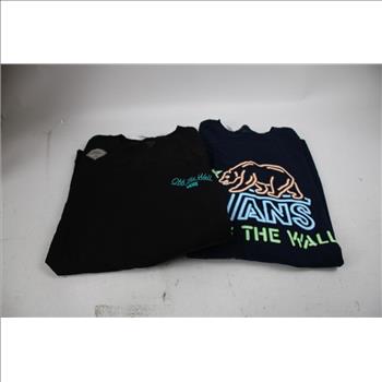 Vans Long-Sleeve Shirts Bulk Lot, Large - XL, 4 Pieces