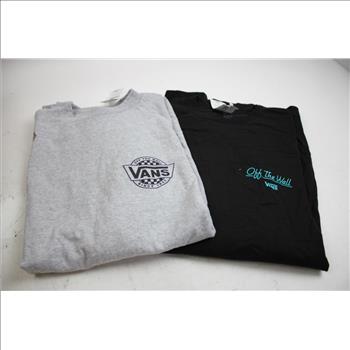 Vans Men's Long Sleeve Size M Shirts, 2 Pieces