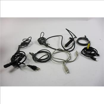 Various Cords, Hdmi Cables And Others, 3+ Pieces