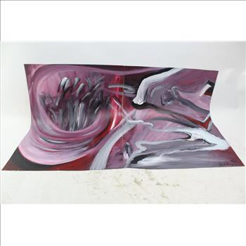 Various Paintings By Jaleh Kazemi