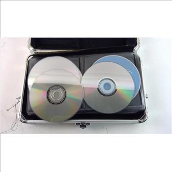 Vaultz Case With Assorted Cds, 5+ Pieces