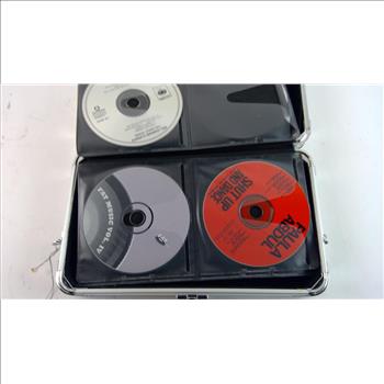Vaultz Case With Assorted Cds, 5+ Pieces