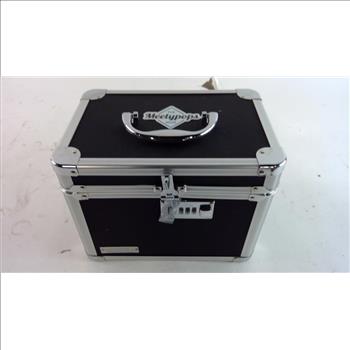 Vaultz Plastic Case With Sports Cards, 20+ Pieces